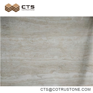 Super White Travertine Stone Slabs Tiles Flooring Wall Decor