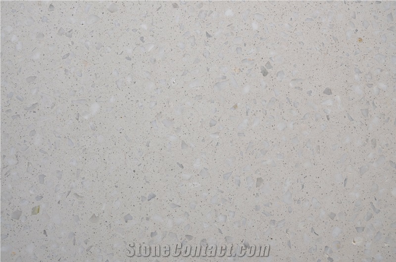 Terrazzo Paver Floor Wall Tile Pool Coping SY0298 White