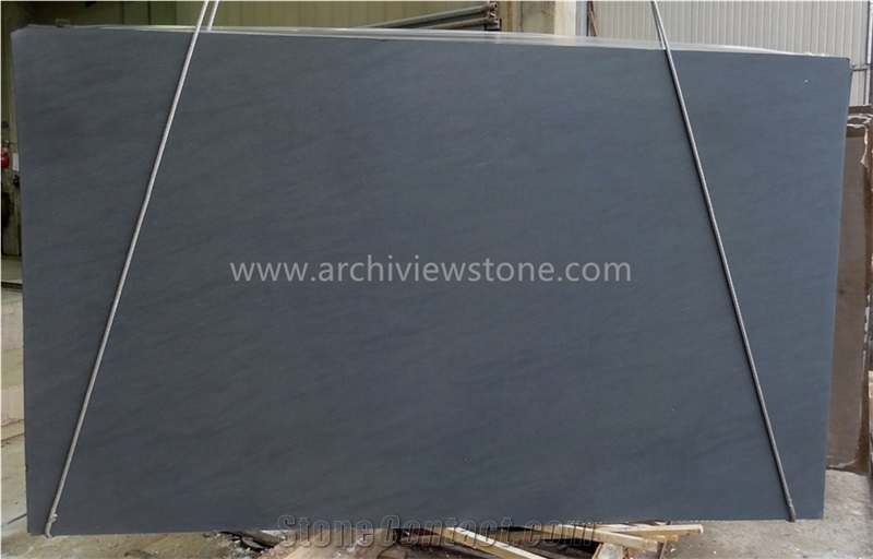 High Quality Black Vermont Granite Slabs Tiles