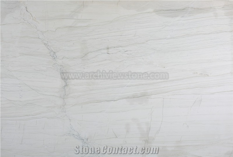 Polished White Quartzite Stone White Lux Quartzite Slab