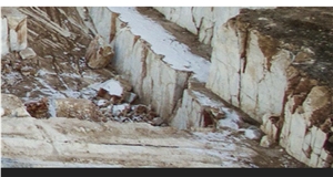 Topaz White Marble Quarry