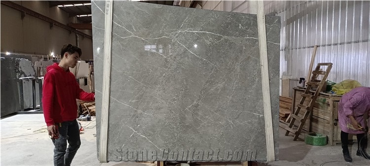 2022 Hot Sell Stone Natural Grey Marble Tile