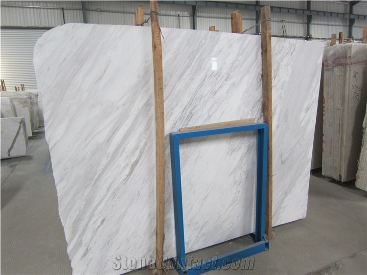 Greece Quarry Export Volakas White Marble Slabs