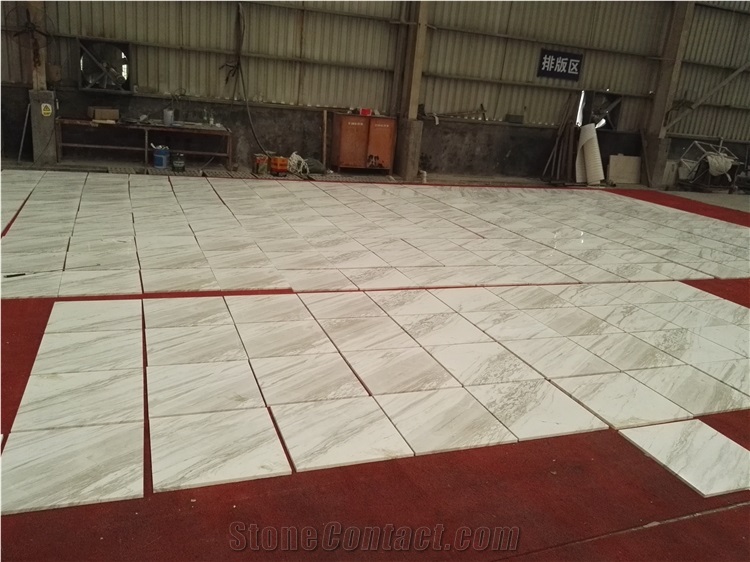 Prefab Size Piaget White Marble Slabs, Tiles Floors