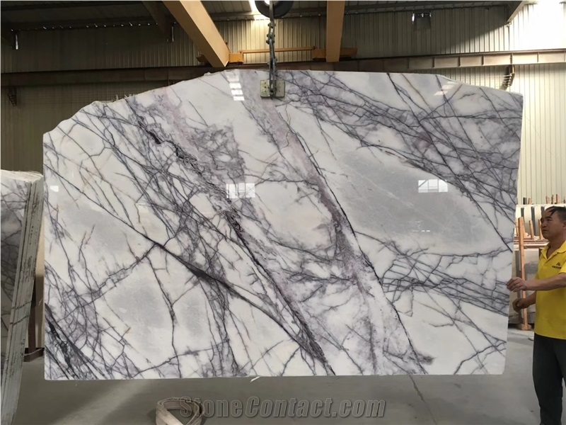 Turkey Milas Lilac Marble White Marble With Purple Veins