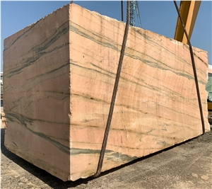 Rosa Salmone Marble Blocks - Rosa Portogallo Salmonato Blocks