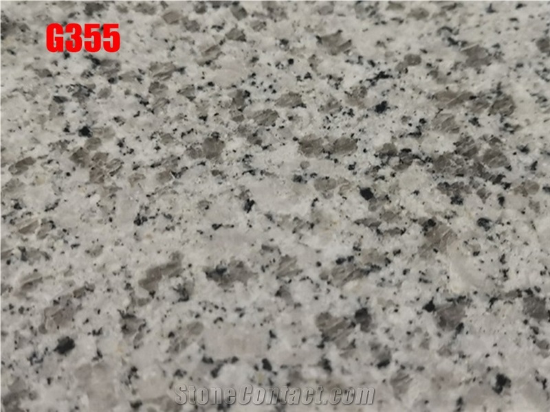 G355 Granite Stone White Rice Grain White Granite Tiles