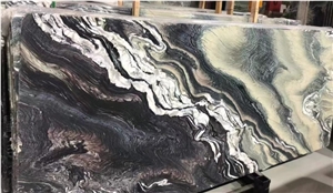 Cipollino Purple Green Marble Slab