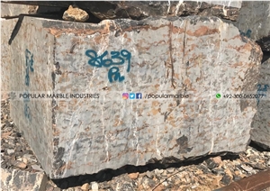 Afghani Black And Gold Marble Blocks