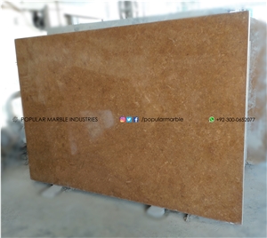 Golden Flower Marble Custom Size Slabs