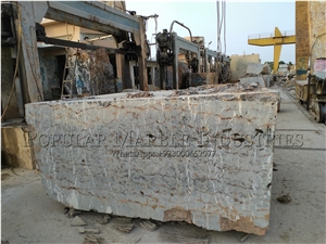 Pakistan King Gold Marble Blocks
