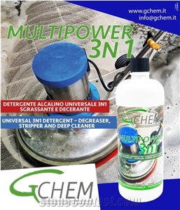 Multipower 3N1 - Alkaline Based Detergent For Stone