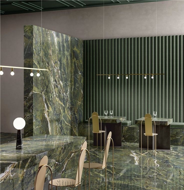 Birjand Green- Verde Fantastico Granite Slabs, Tiles