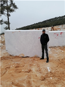 Mugla White Marble Blocks, Turkish Carrara White Marble Blocks