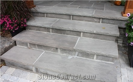 Prospect Sandstone Sawn Chipped Edge Deck Stair Tiles