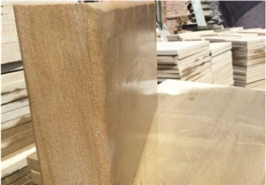 Yellow Beige Sandstone Steps,Sandstone Stair Riser,
