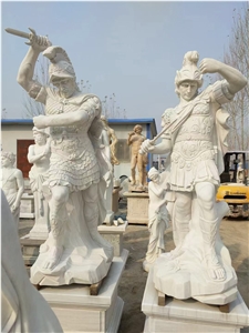 Stone Human Outdoor Sculpture Marble Street Art Statues