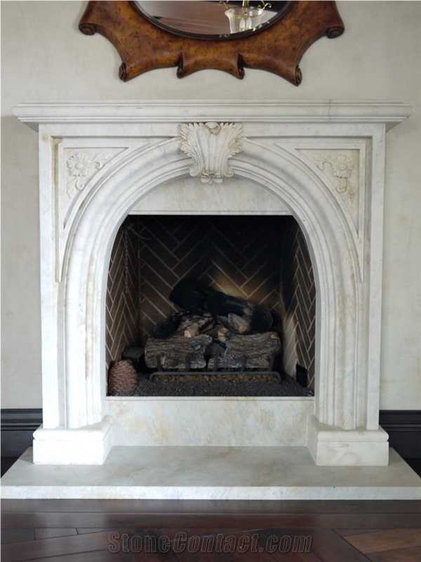 English&Gothic Fireplace Mantel
