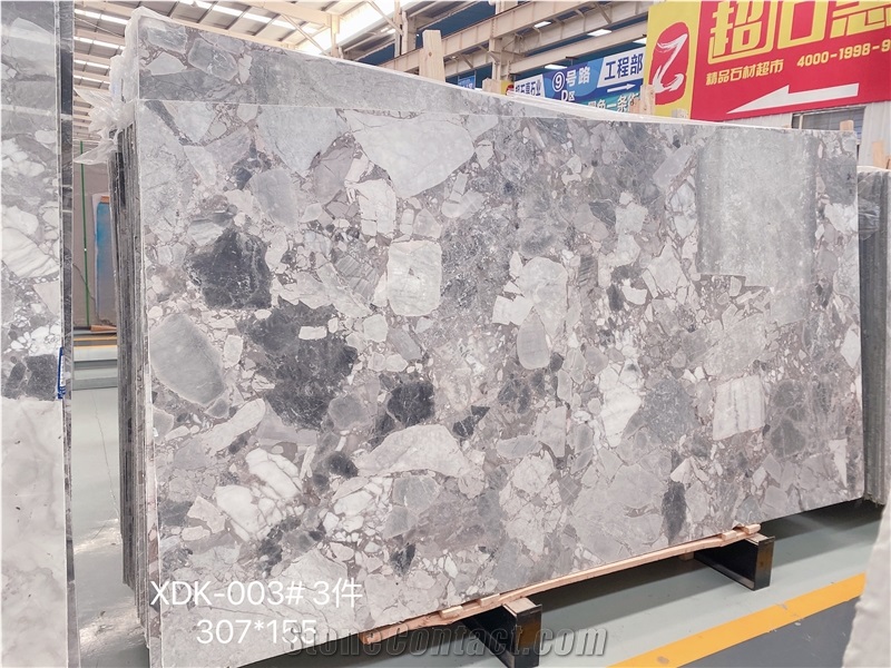 High Quality Polished Breccia Deja Marble For Wallbackground