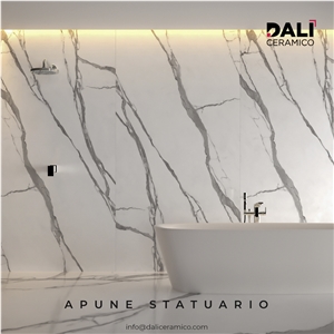 Apune Statuario Porcelain Tiles