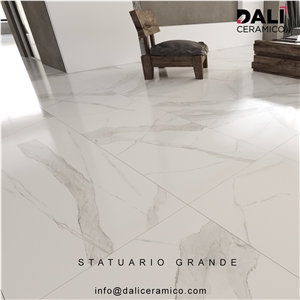 Statuario Grande Porcelain Tiles