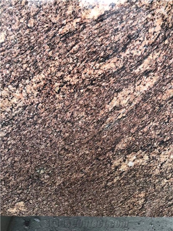 Giallo California Granite Half Slab Strip Slab