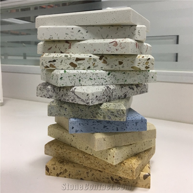 Artificial Quartz Engineered Stone Tile Slab