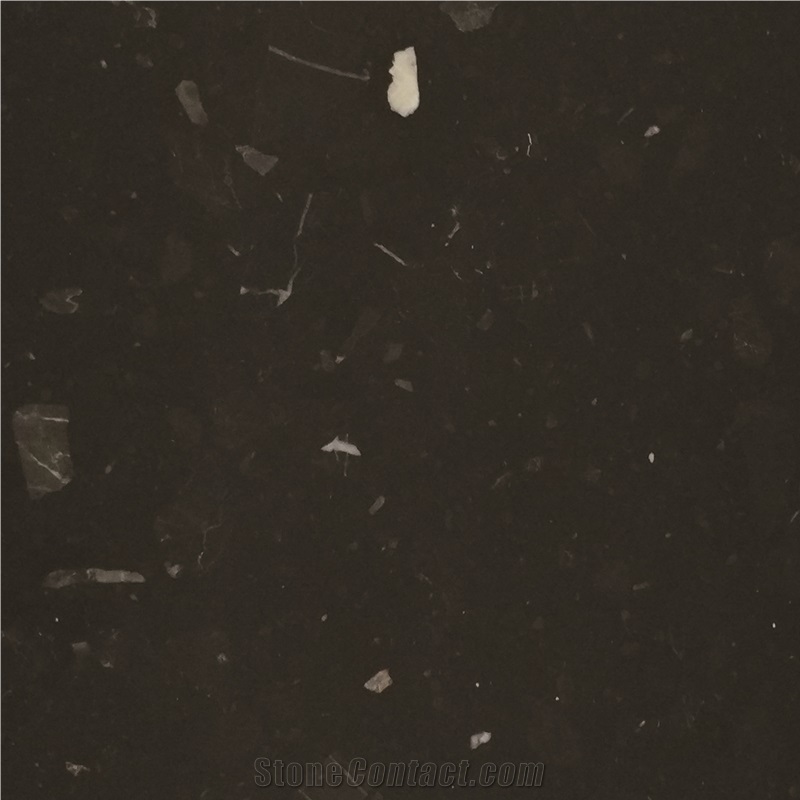 Black Color Artificial Marble Engineered Stone