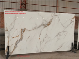 Calacutta Gold Nano Glass Panels