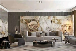 Brazil High Quality Pandora White Granite Slab Tile