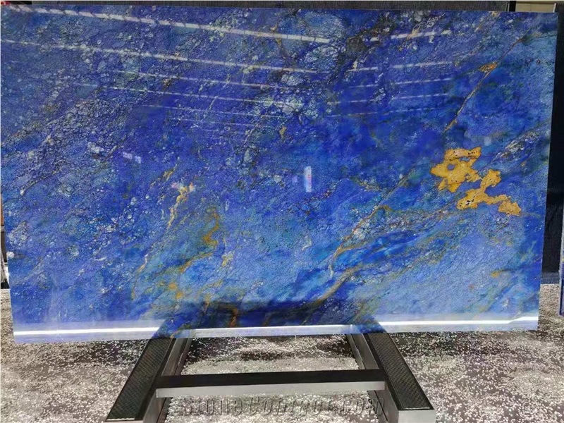 New Blue Granite Sapphire Star Granite Slab Wall Tile