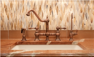 Ecore Glass Mosaic Backsplashes