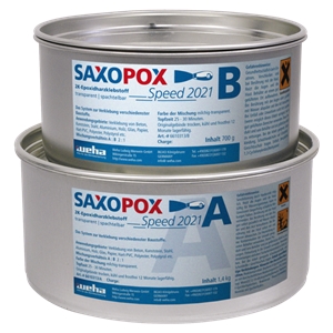 Saxo Pox 2021 Transparent Knife Grade Adhesive 2,1 Kg