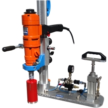 Portable Vacuum Diamond Core Drill Set- Stone Hand Drill Machines