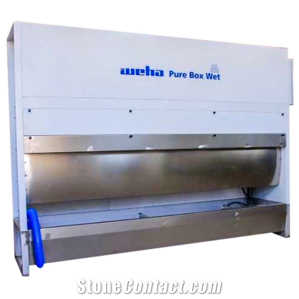 Weha Dust Extraction Systems- Suction Wall PURE BOX WET Room Air Containing Dust