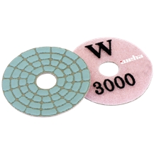 Dry Polishing Pads For Angle Grinders - Dia-Microglanz 50Mm Gr-3000