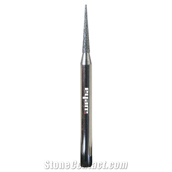 Milling Bit S3 Electroplated Mounted Point Cone- Diamond Tool For Professional Sculptors
