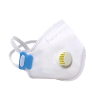 Respirator FFP3 Folded With Valve Dust Masks