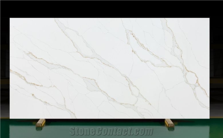 V3012 Quartz Stone,White,International General,Slabs