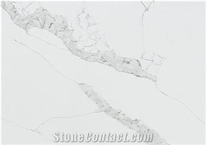 V6007 Quartz Slabs,White ,International General,Project
