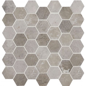 Outlet – Palladio Marble Hexagon Mosaic