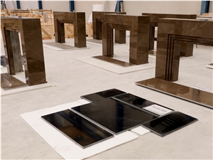 Bronze Armani Marble Fireplaces