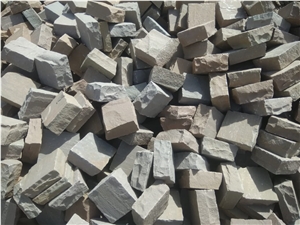 Multi Brown 14*14*5-7Cm Cobble Stone