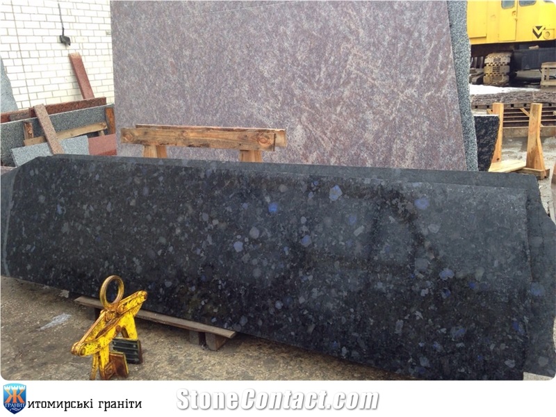 Labradorit Blue- Volga Blue Granite Slabs