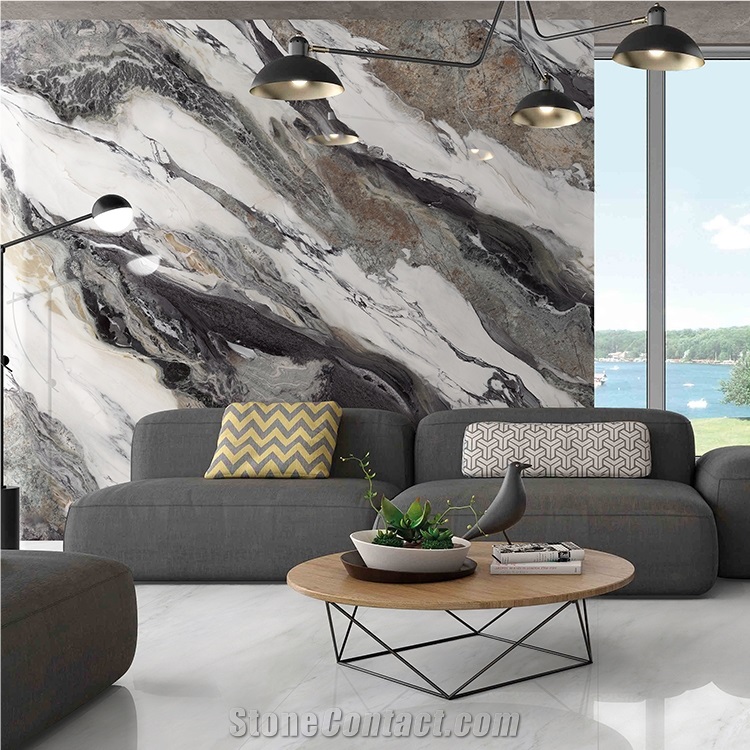 Big Slab Wall/Floor Interior Decoration With Sintered Stone