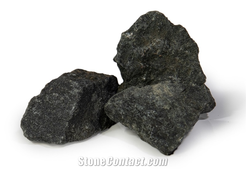Gravel Dark Pebble Stone, Crushed Stone