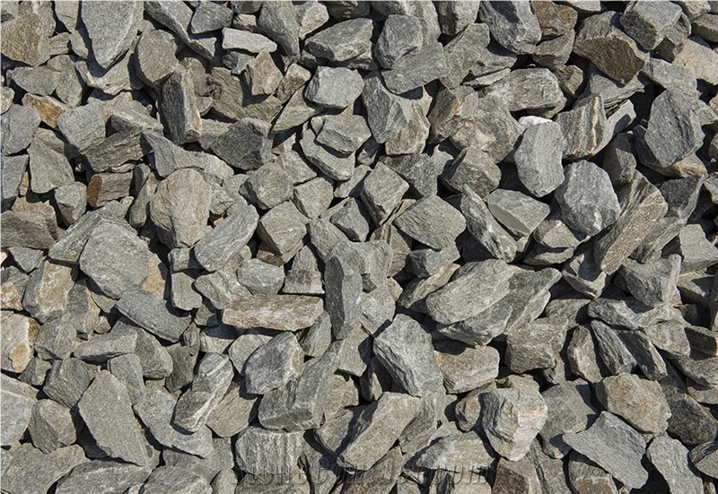 Kavala Quartzite Gravel Fish Pebble Stone, Crushed Stone