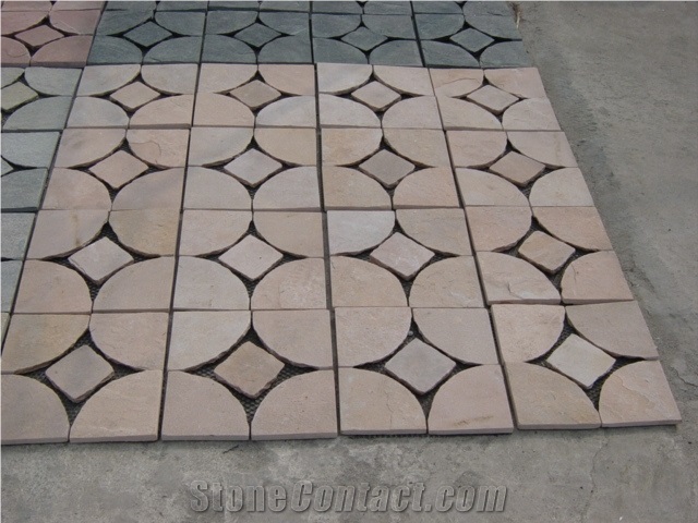 Building Material Red Slate Culture Stone For Wholesales
