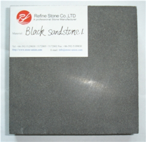 Hot Sale Cheap Price Natual Black Sandstone
