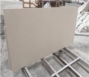 Natural Beige Stone Decorations Exterior Limestone
